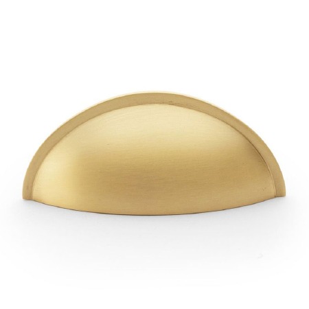 Quieslade Cup Pull Handle Satin Brass