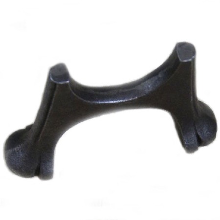 Radiator Foot 60mm Waxed Iron
