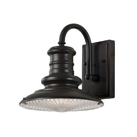 Feiss Redding Station Small Wall Lantern Restoration Bronze
