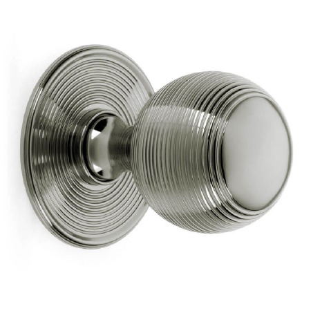 Croft Centre Door Knob 6407 Polished Nickel