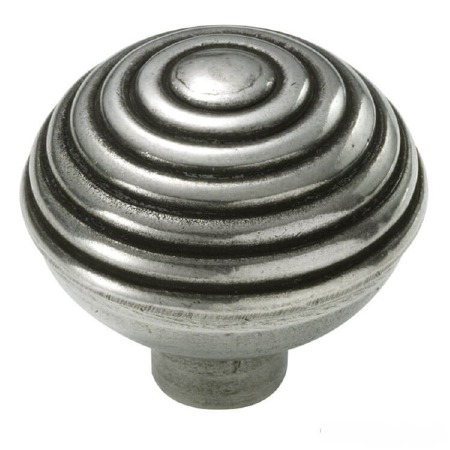 Finesse Beehive Cupboard Door Knob PCK003 Solid Pewter
