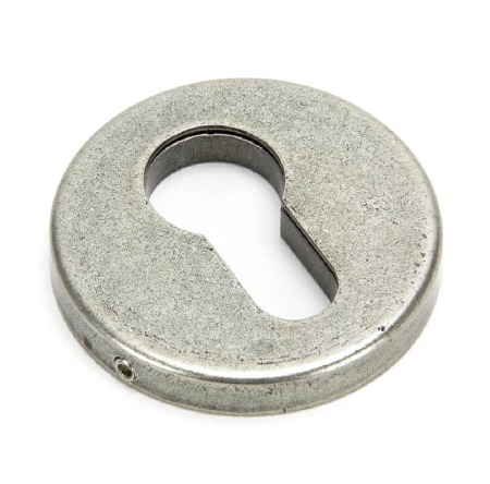 From The Anvil Regency Concealed Escutcheon Euro Pewter
