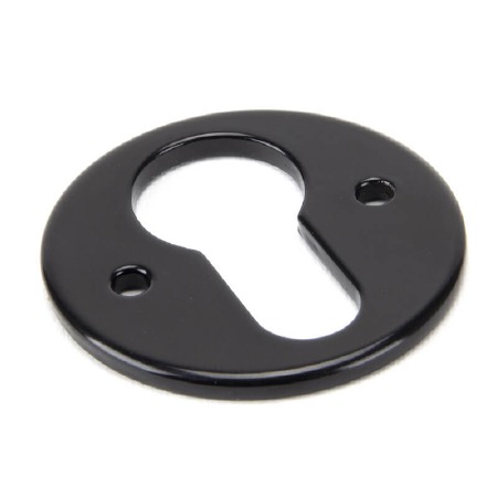 From The Anvil Regency Euro Escutcheon Black