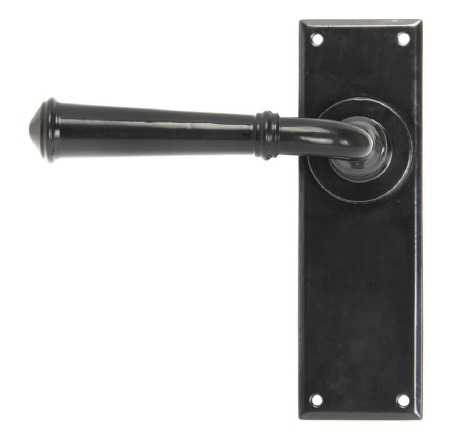 From The Anvil Regency Lever Latch Door Handle Black