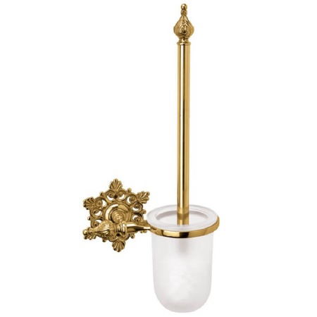 Renaissance Toilet Brush Polished Brass