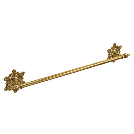 Renaissance Towel Rail 55cm Polished Brass