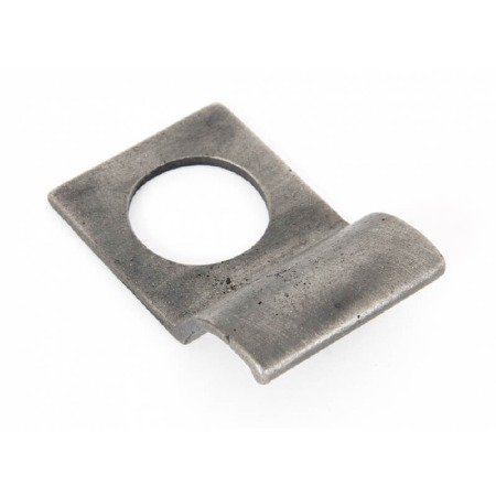 From The Anvil Rim Cylinder Door Pull Pewter Patine