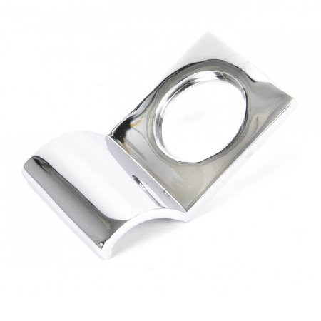 From The Anvil Rim Cylinder Door Pull Polished Chrome