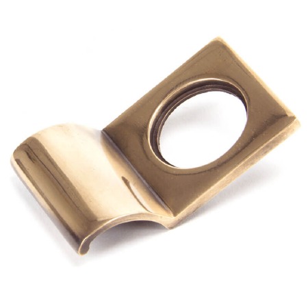 From The Anvil Rim Cylinder Door Pull Polished Bronze