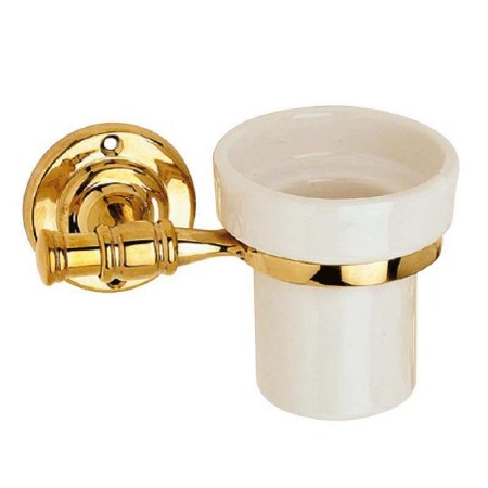 Tumbler Holder Brass Polished Brass