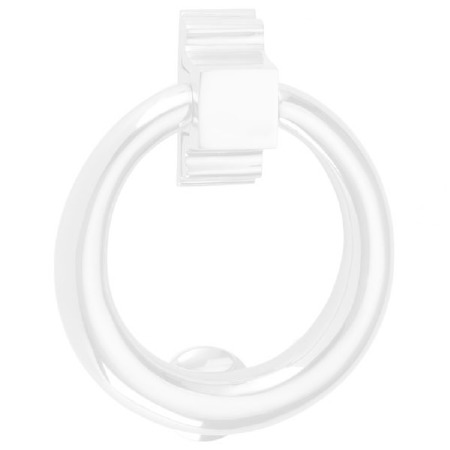 Croft Ring Door Knocker 1893 Polished Nickel