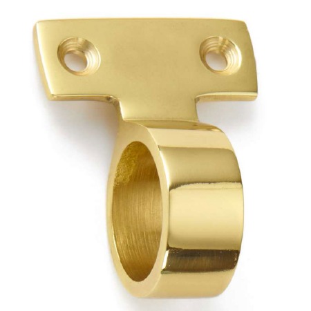 Ring Sash Lift Polished Brass Unlacquered