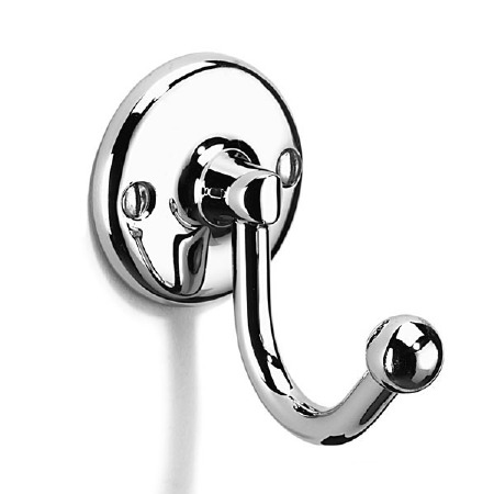 Samuel Heath N48 Traditional Design Robe Hook Polished Chrome ...