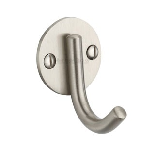 Heritage Robe Hook V1064 Satin Nickel