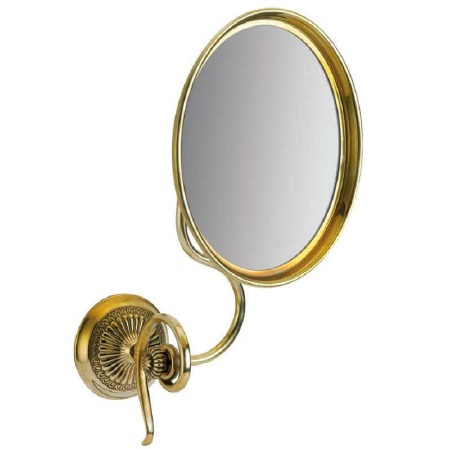 Roma Bathroom Mirror Polished Brass