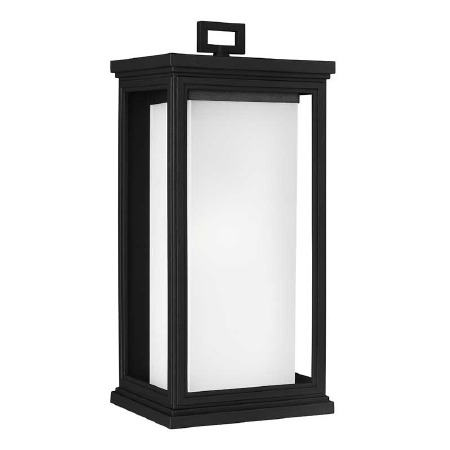 Feiss Roscoe Outdoor Wall Light Large Textured Black