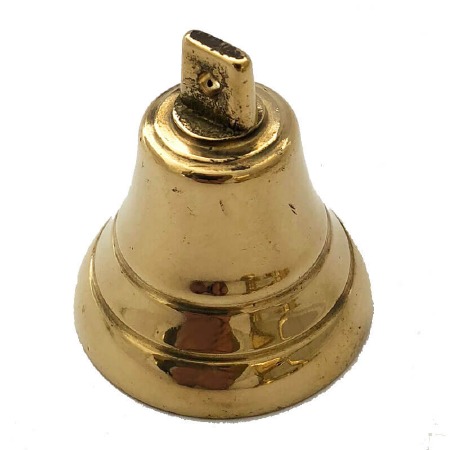 Small Bell Only Polished Brass