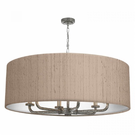 David Hunt Sloane 6 Light Pendant Pewter