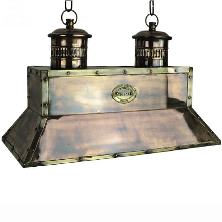 Smithy Pendant Light Renovated Brass