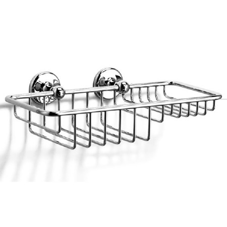 Samuel Heath N1026-W Soap & Sponge Basket Polished Chrome