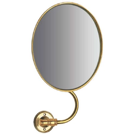 Rimini Bathroom Mirror Polished Brass