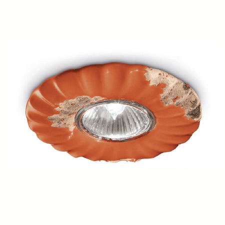 Ferroluce Flower Spot Light C480 Vintage Arancio