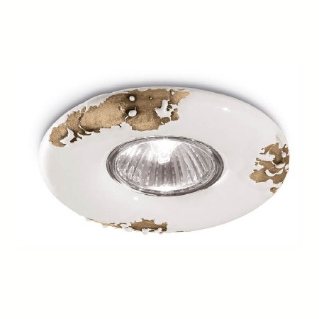 Ferroluce Spot Light C481 Vintage Bianco