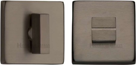 Heritage SQ4035 Bathroom Thumb Turn & Release Matt Bronze Lacquered