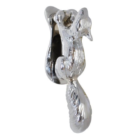 Squirrel Door Knocker Polished Chrome