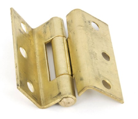 From The Anvil Stormproof Hinge Self Colour Brass