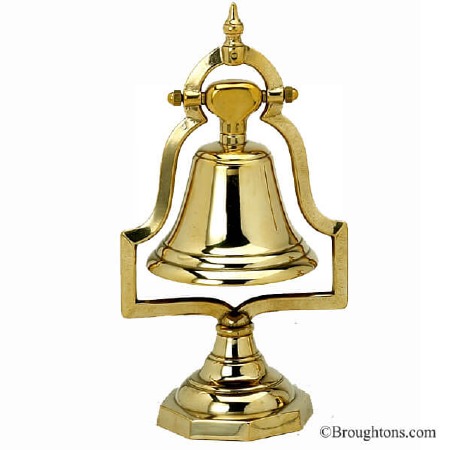 Table Bell Polished Brass