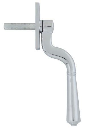 From The Anvil Teardrop Espagnolette Window Handle Polished Chrome