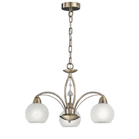 Theo Ceiling Chandelier Light 3 Lights Bronze