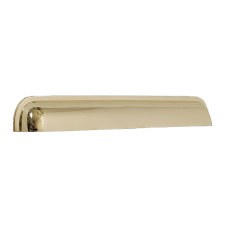 Canterbury Appliance Pull Polished Brass Unlacquered