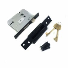 Kirkpatrick 7002 Mortice Door Lock 5 Lever Antique Black