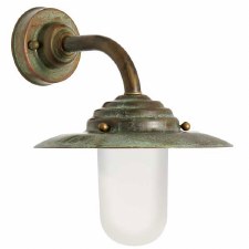 Chalet Deck Outdoor Wall Light E26 (UL) Aged Copper