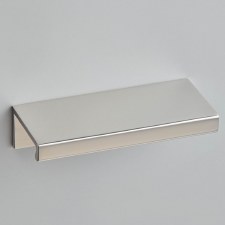 Linear Cabinet Edge Pull Polished Nickel 100mm