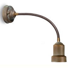 Silene Flexi-Neck Wall Light 1460F Aged Copper