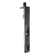 Lever Flush Bolt 6" Matt Black