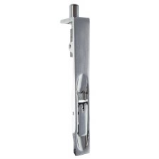 Lever Flush Bolt 6" Satin Chrome