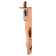 Lever Flush Bolt 6" Urban Satin Copper