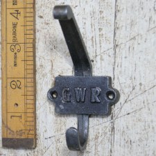 GWR Hat & Coat Hook Waxed Cast Iron