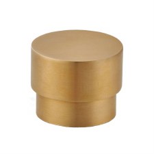 Croft 171 Round Cabinet Knob Smoked Brass