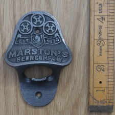 Marstons Beer Company Bottle Opener Waxed Iron Marstons Beer Company Bottle Opener Waxed Iron