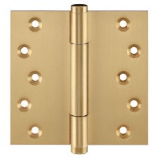 TriTech Projection Hinge P1760 100x100mm Satin Brass