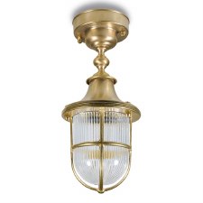 Santorini Ceiling Light 182 Natural Brass