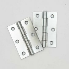 1838 3" x 2" Steel Butt Hinge Zinc Plated