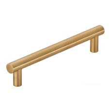 Round Cabinet Handle Smoked Brass 152mm