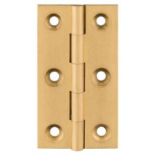 Butt Hinge 0960 63.5x35mm Aged Brass