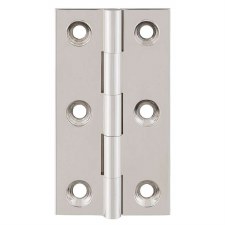 Butt Hinge 0960 63.5x35mm Polished Nickel